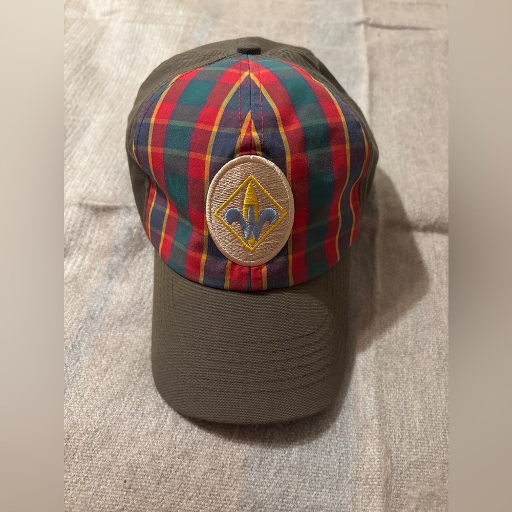 Boy Scouts of America Webelos Cub Scout uniform cap adjustable strap